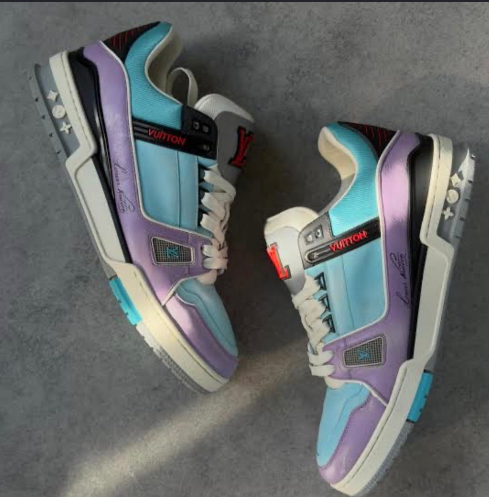 L.V Trainer Low "Blue Purple" 1ACEG