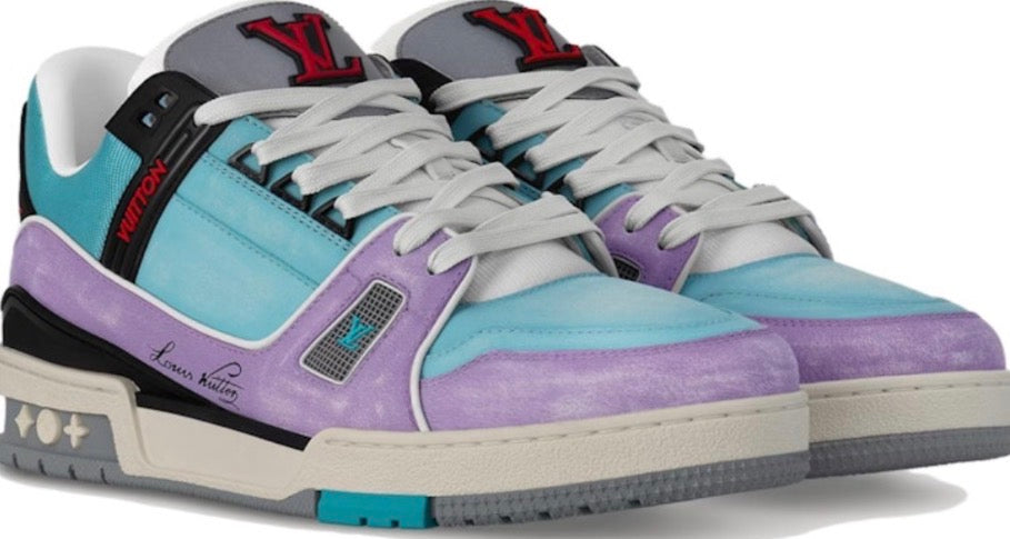 L.V Trainer Low "Blue Purple" 1ACEG