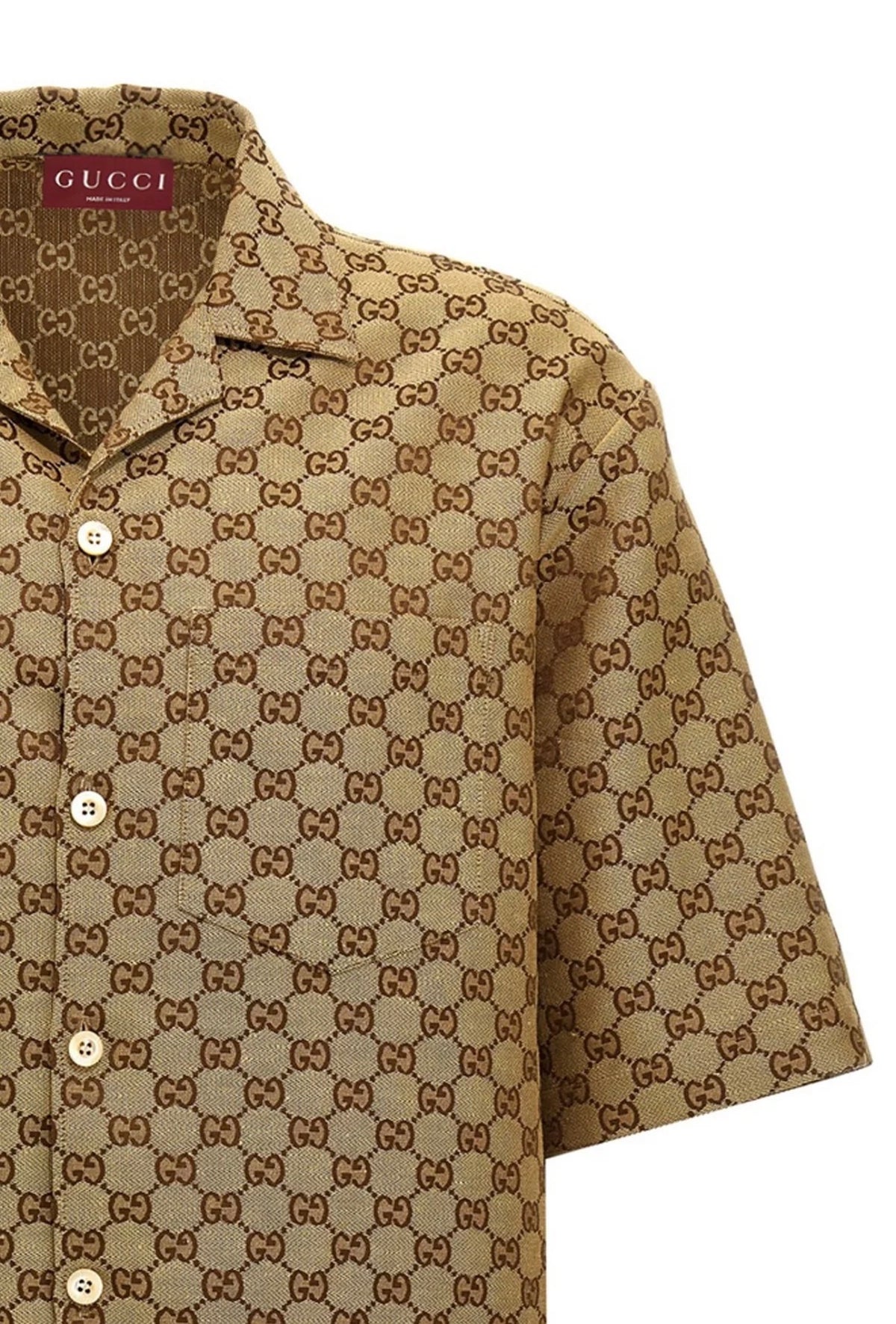 New Season
GUCCI
GG LINEN BLEND SHIRT