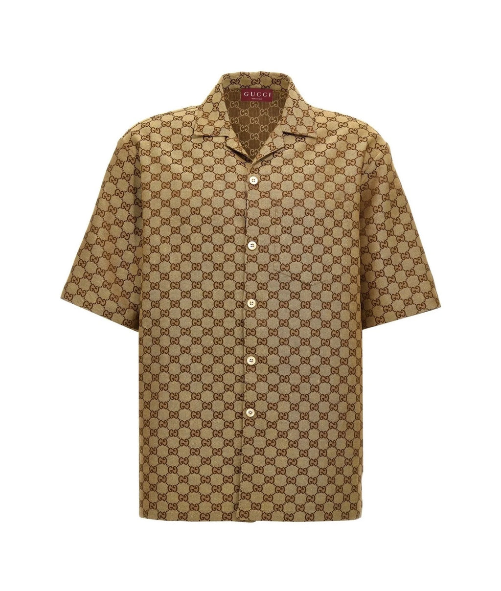 New Season
GUCCI
GG LINEN BLEND SHIRT