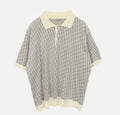 Dior Oblique Polo Shirt White Cotton Jacquard