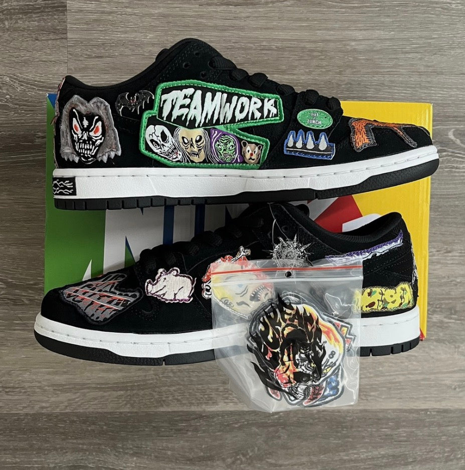 Nike sb dunks nackface