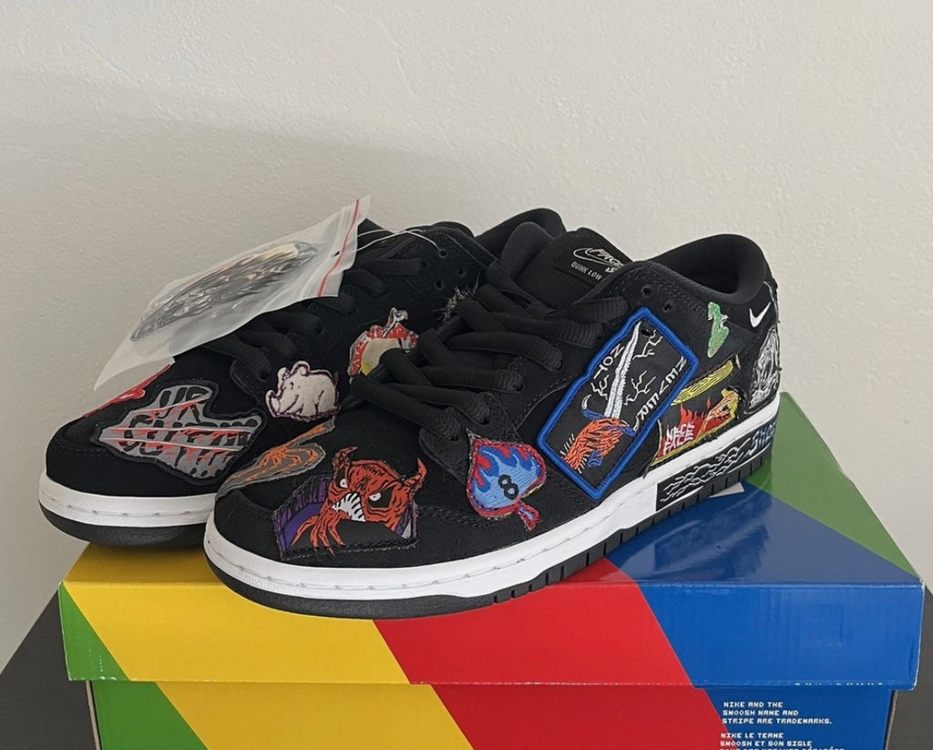 Nike sb dunks nackface